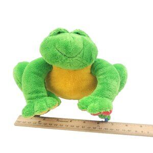 Baby Gund‎ Green TUTTI FRUTTI Spotted Frog 8" Plush Stuffed Animal Baby Toy